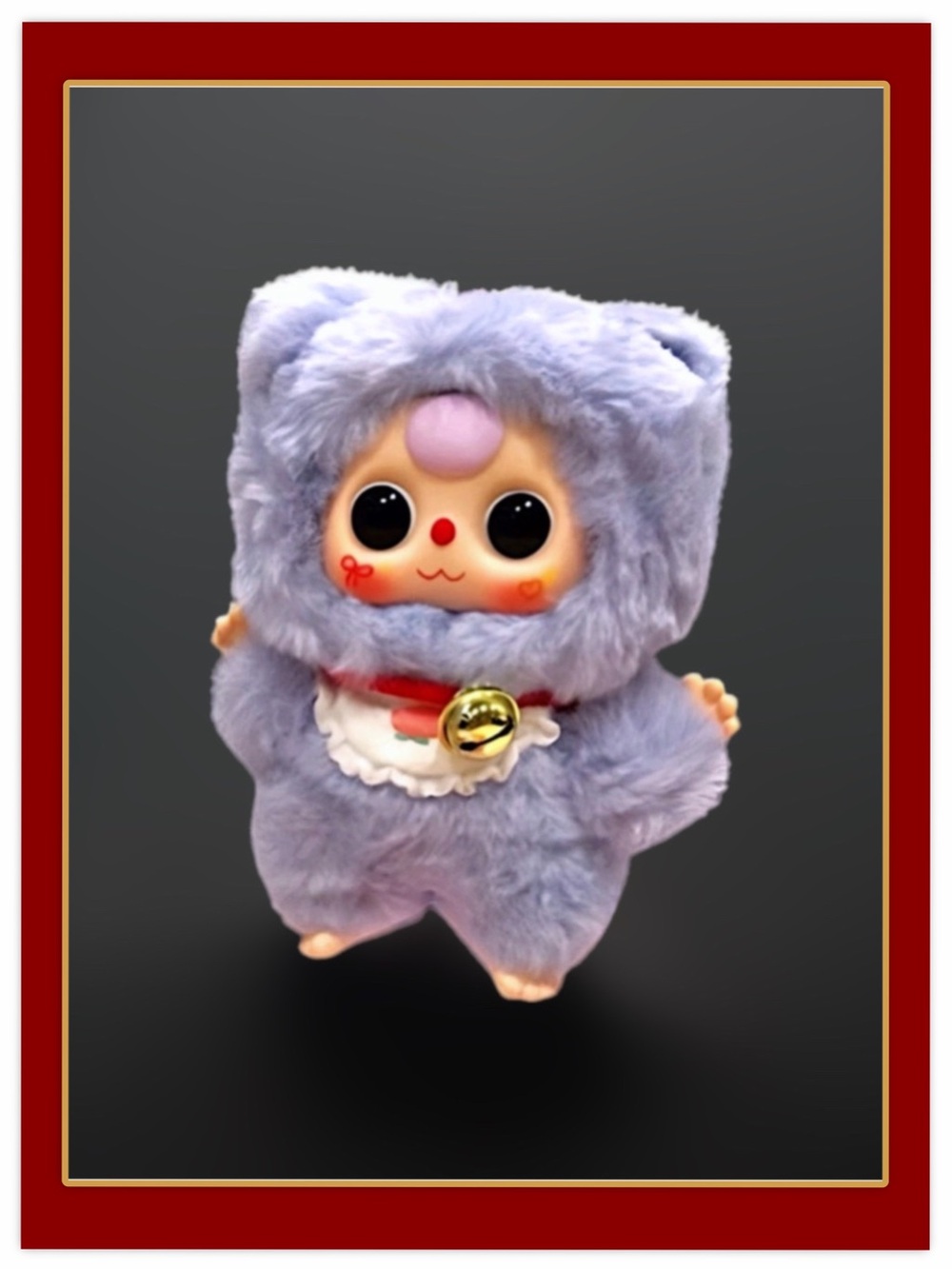 Baby Three Billionaire Cat Plush Pendant